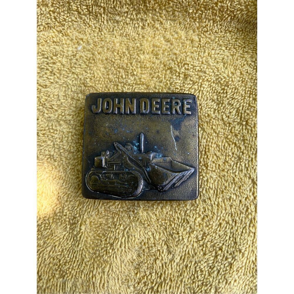 Vintage John Deere Belt Buckle